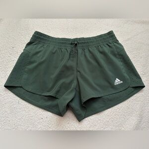 adidas Women's Athletic Shorts in Dark Green